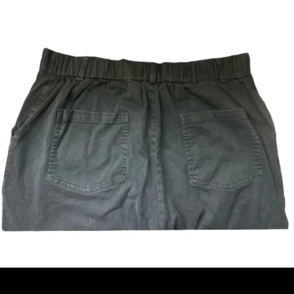 LOLOCCI Women’s Cotton Cargo Drawstring High Waisted Ankle Cuffs Joggers Blck XL - Picture 6 of 7